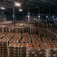 The warehouse containing thousands of boxes of Pokemon cards.